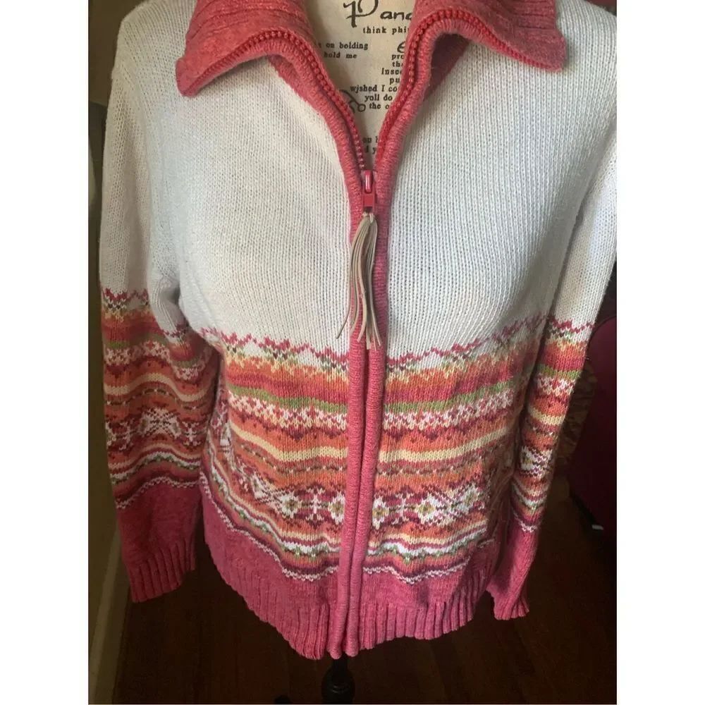 ￼ mountain lake zip up cardigan